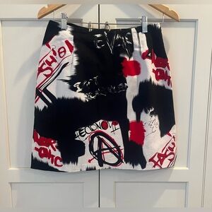 Briggs vintage A-line mini skirt size 10P cotton